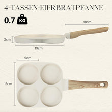 GiPP 4-Loch Eierpfanne mit