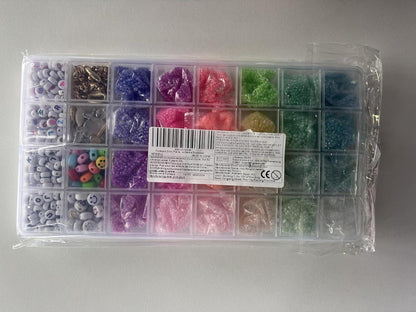 Funtopia 2mm Perlen 14400+ Stück Armbänder Selber Machen Mädchen DIY Bastelset