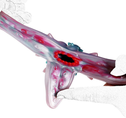 Realistischer Silikon Monster Masturbator Alien Vagina 3D Taschenmuschi 500g