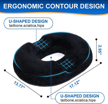 Memory Foam Donut Sitzkissen für Hämorrhoiden