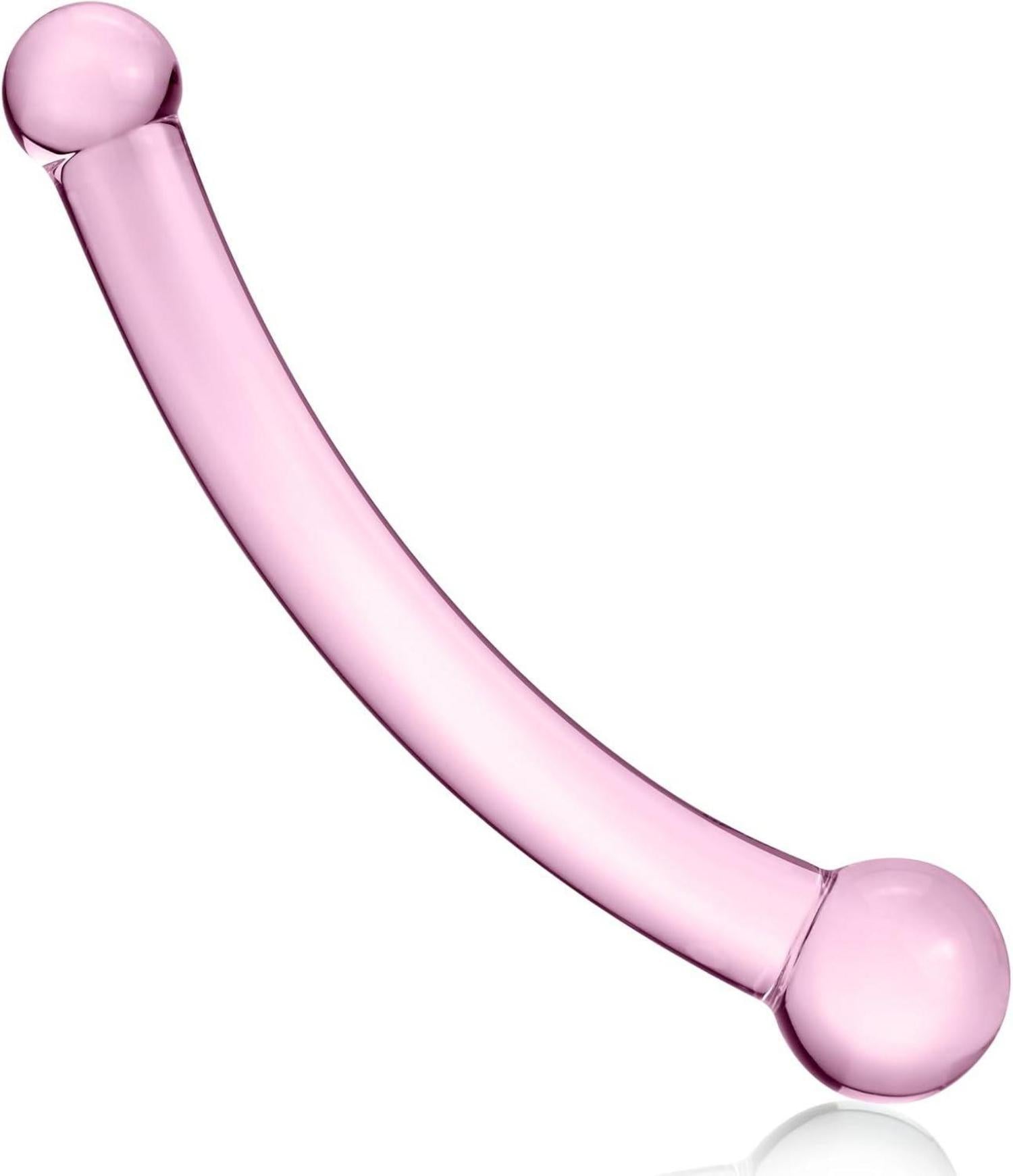 Doppeldildo Glas Kristall Analdildo Penetrationsabwechsler