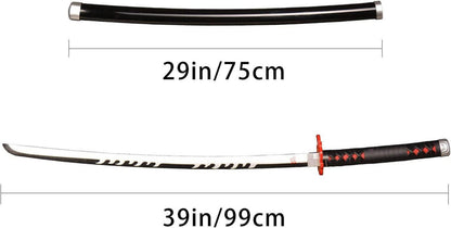 Cosplay Anime Bambus Katana Schwert 103cm Kamado Tanjirou