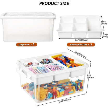 Aufbewahrungsbox Bausteine Stapelboxen Kinder Spielzeugkiste