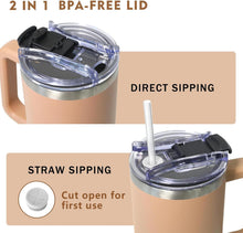 Thermobecher 1180ML mit 2-in-1-Deckel, Kaffeebecher to