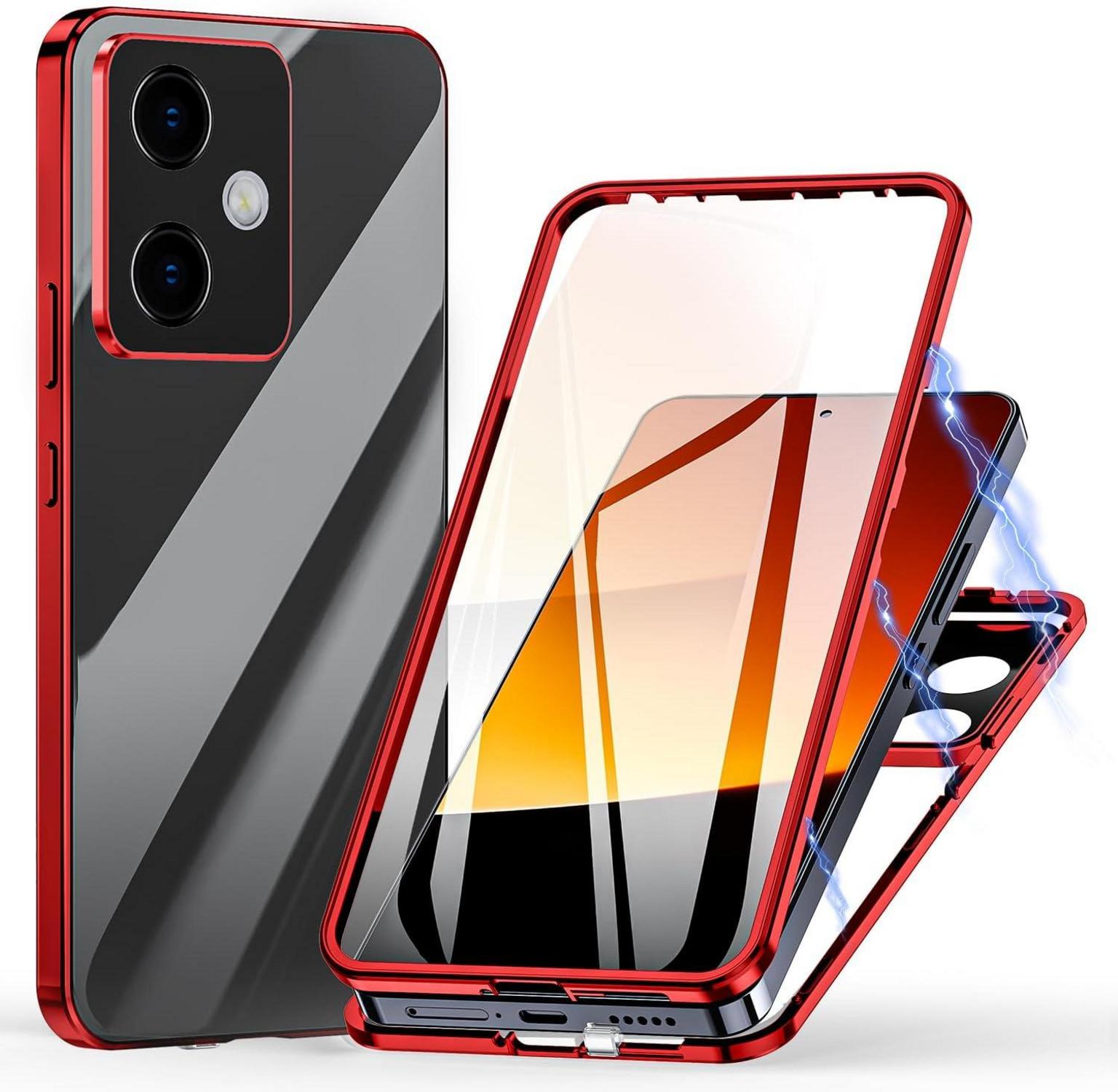 Xiaomi Redmi Note 13 Pro Plus Magnetische Adsorption Hülle 360 Grad