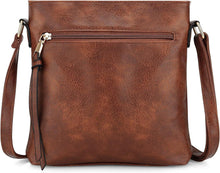 Umhängetasche aus PU-Leder für Damen, Crossbody-Tasche, verstellbarer