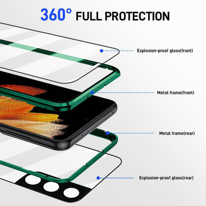 Samsung Galaxy S24 Hülle Magnetische Adsorption 360 Grad