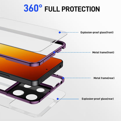 Magnetische Adsorption Xiaomi Redmi Note 13 5G Hülle 360 Grad Schutz