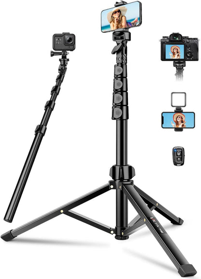 Stativ Ständer 183cm Fernauslöser Smartphone Kamera DSLR Webcam