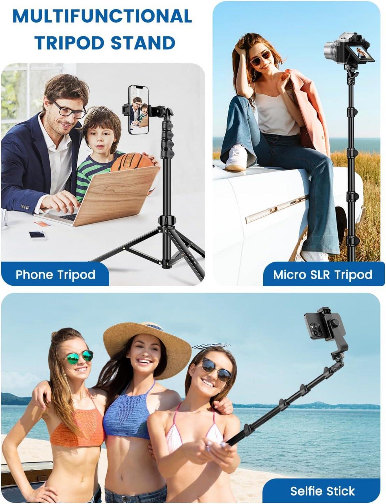 Stativ Ständer 183cm Fernauslöser Smartphone Kamera DSLR Webcam