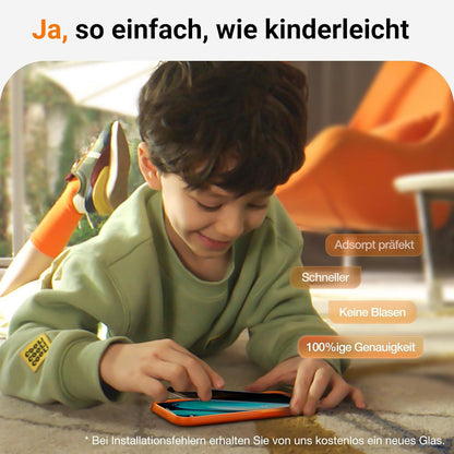 TORRAS iPhone 15 Panzerglas-Sichtschutz 2er Pack Schwarz