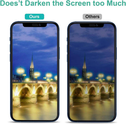 Sichtschutz Panzerglasfolie 9H für Xiaomi Redmi Note 13 Pro+ [2
