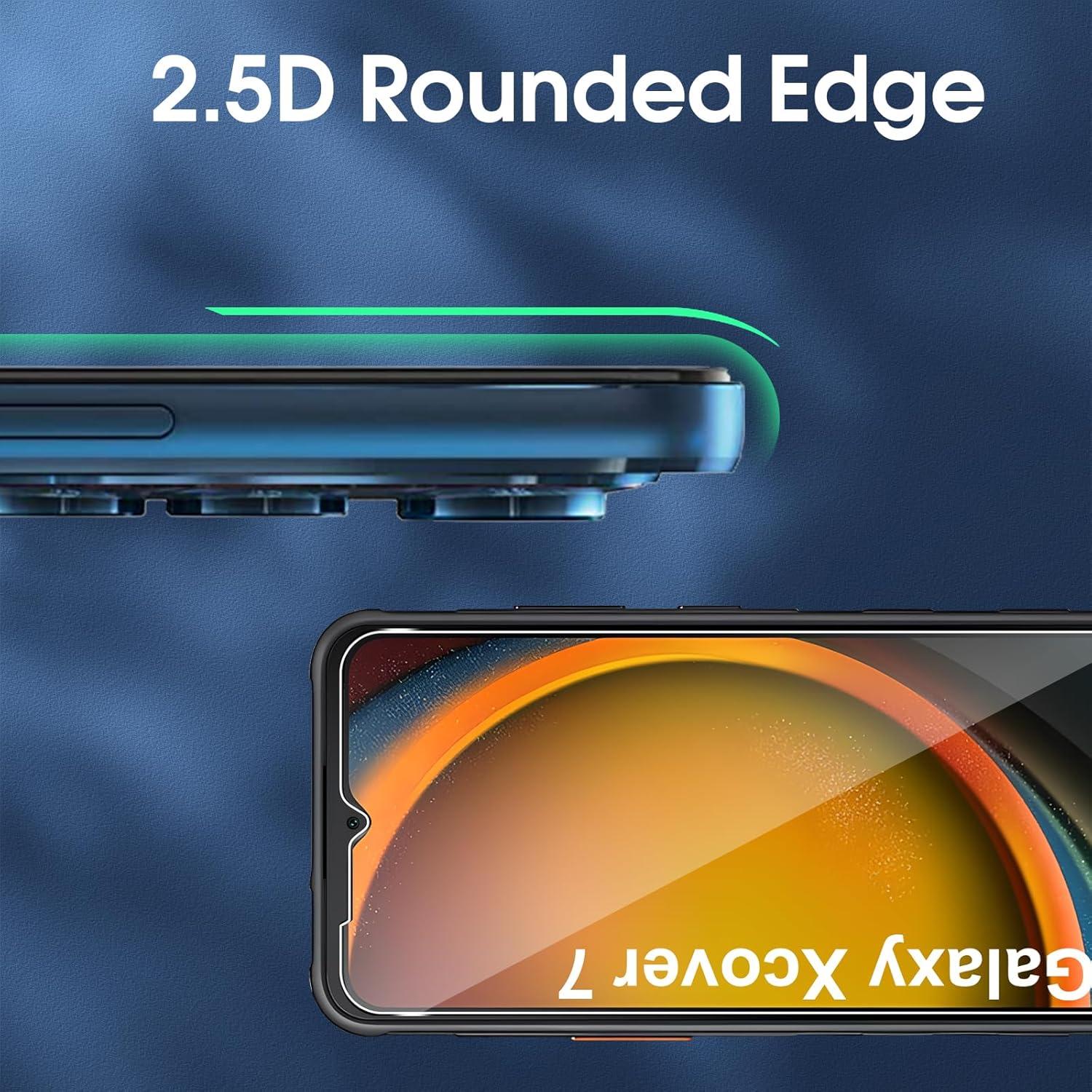 Displayschutzfolie Schutzglas Samsung XCover 7 Panzerglas 3