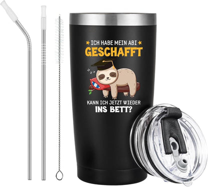 ABI 2024 Geschenk: Livole Lustige Abitur Tasse 600ml