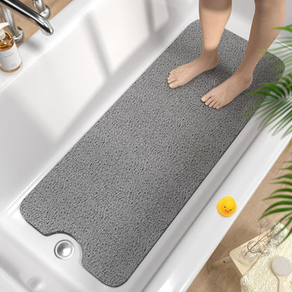 Rutschfeste Badewannenmatte 100x40cm – Schnelltrocknend & Zuschneidbar