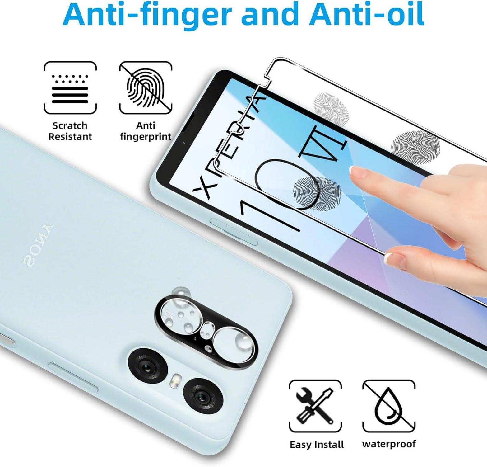 Panzerglas Sony Xperia 10 VI Displayschutz 9H