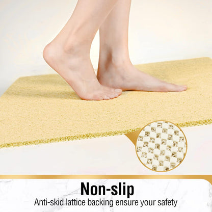 Rutschfeste Badewannenmatte 100x40cm – Schnelltrocknend & Zuschneidbar