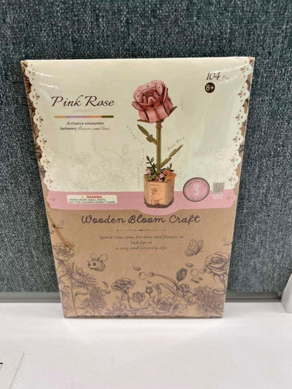 Rolife 3D Puzzle Blumen Blumenstrauß Handwerk Modell Kits für Erwachsene Bluete Romantisches Geschenk Valentinstag Muttertag