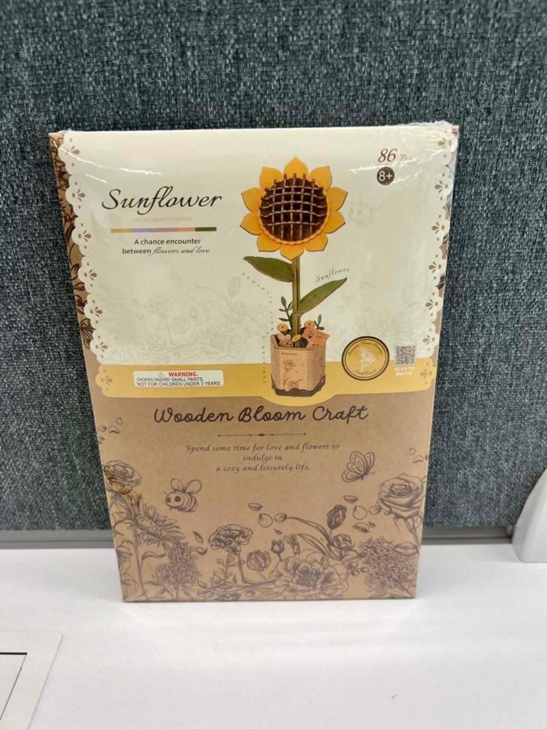 Rolife 3D Puzzle Blumenstrauß Holzmodell Valentinstag Geschenk