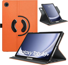Drehbare Hülle Samsung Galaxy Tab A9+ 11 Zoll 2023 Orange
