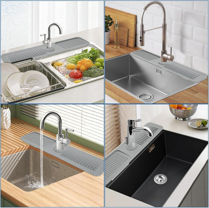 Silikonmatte multifunktional Küchenspüle Badezimmer Schwammhalter