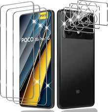 Schutzfolie für Xiaomi POCO X6 Pro Panzerglas 9H Härte 3 Stück