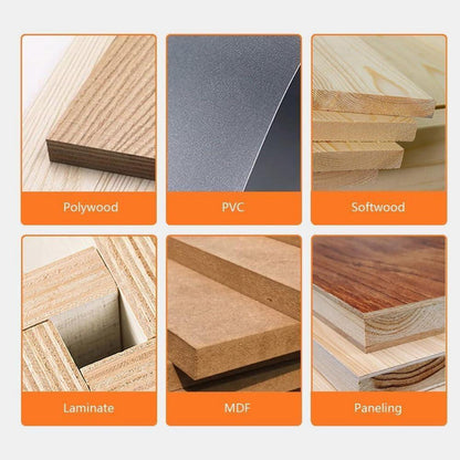 3x Kreissägeblätter 125mm 60T für Holz & Kunststoff