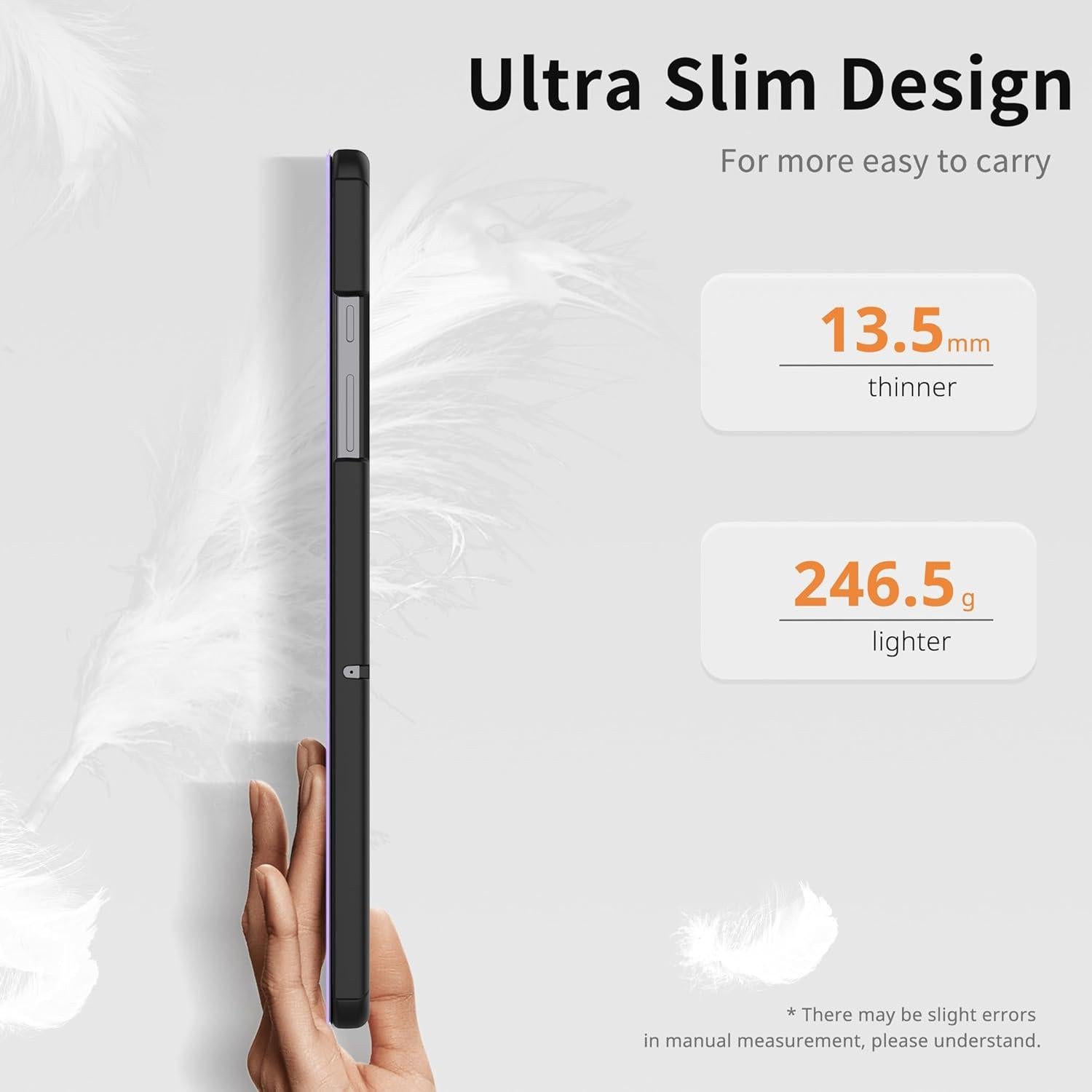 Hülle für Samsung Galaxy Tab A9+ Plus 11 Zoll 2023, PU