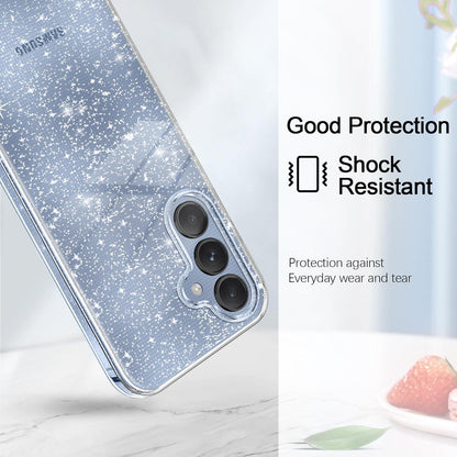 Klar Glitzer Handyhülle Samsung Galaxy A25 5G Transparent
