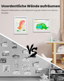 Kunstfotorahmen für Kinderbilder A4 Kinderzeichnungen