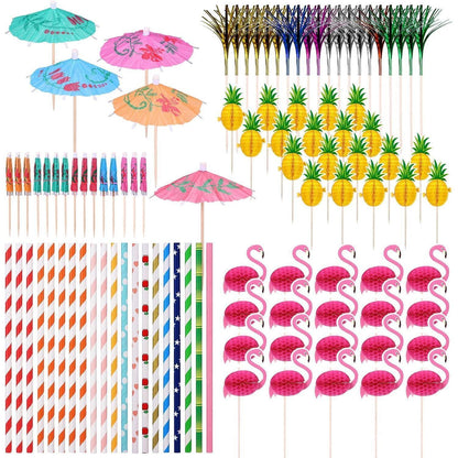 Cocktail Zubehör 100 Stück Cocktail Picks Deko Strohhalme