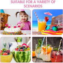 Cocktail Zubehör 100 Stück Cocktail Picks Deko Strohhalme