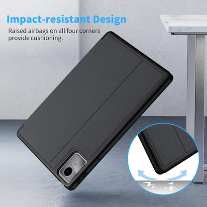 Hülle Book Cover für Lenovo Tab M11 TB330 2024 Stifthalter Schwarz