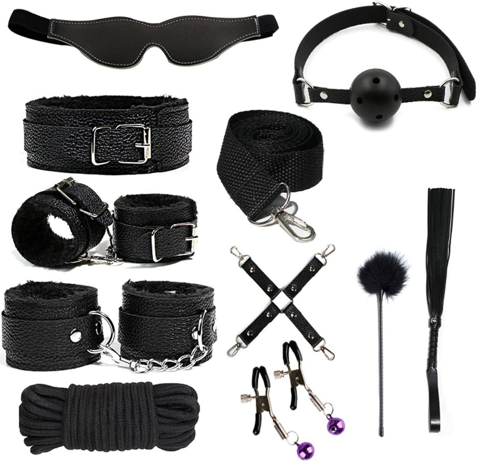 Bondage Set 10-teilig für Anfänger und Erfahrene