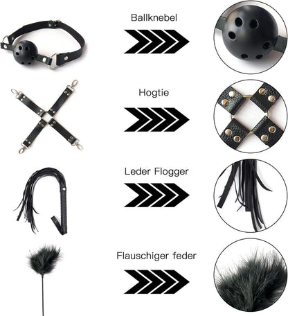 BDSM Fesselset Bondage Set 10-teilig für Paare