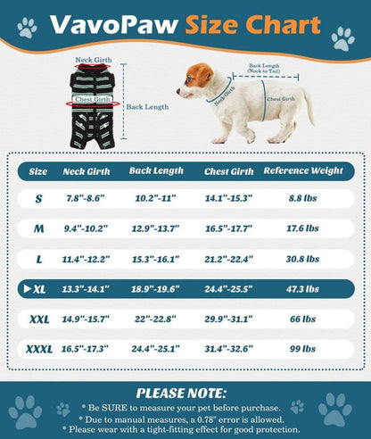 Hunde Erholungsanzug Anti-Lecken Genesungsanzug XL