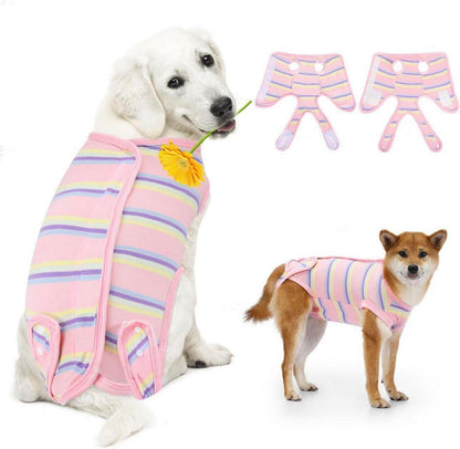 Erholungsanzug für Hunde und Katzen nach Operation, XXXL, Rosa