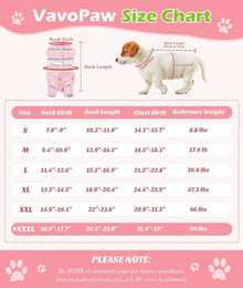 Erholungsanzug für Hunde Katzen nach Operation, XXXL, Rosa