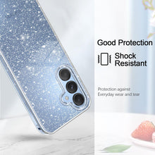 Klare Glitzer Handyhülle Samsung Galaxy A15 4G/5G + 2