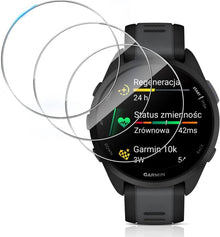 3er Set Schutzfolien für Garmin Forerunner 165 - Panzerglas