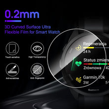 3er Pack Panzerglas Displayschutz für Garmin Forerunner 165