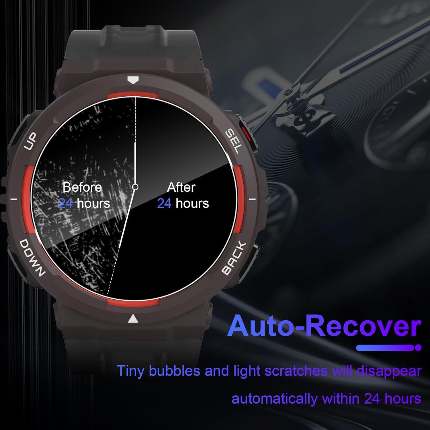 Amazfit Active Edge Displayschutzfolie 4er Pack HD TPU Anti-Kratz