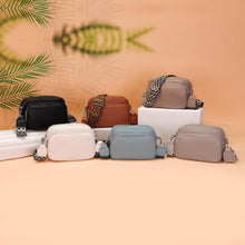 Umhängetasche Damen Klein Crossbody Bag Veganes Leder