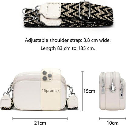 Kleine Umhängetasche Damen Veganes Leder Crossbody