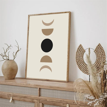 Trayosin Moderne Poster Set 3-teilig Abstrakt Wanddeko Wohnzimmer Schlafzimmer