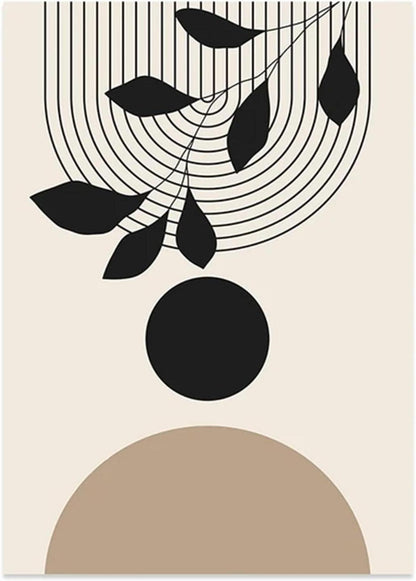 Trayosin Moderne Poster Set 3-teilig Abstrakt Wanddeko Wohnzimmer Schlafzimmer