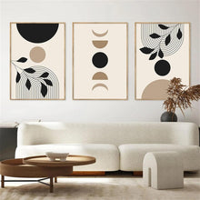 Abstrakte Moderne Poster Set 3 Stück Wandbilder Wohnzimmer