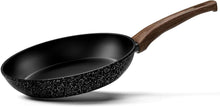 Antihaft Bratpfanne 20 cm Granitbeschichtung Induktion Schwarz