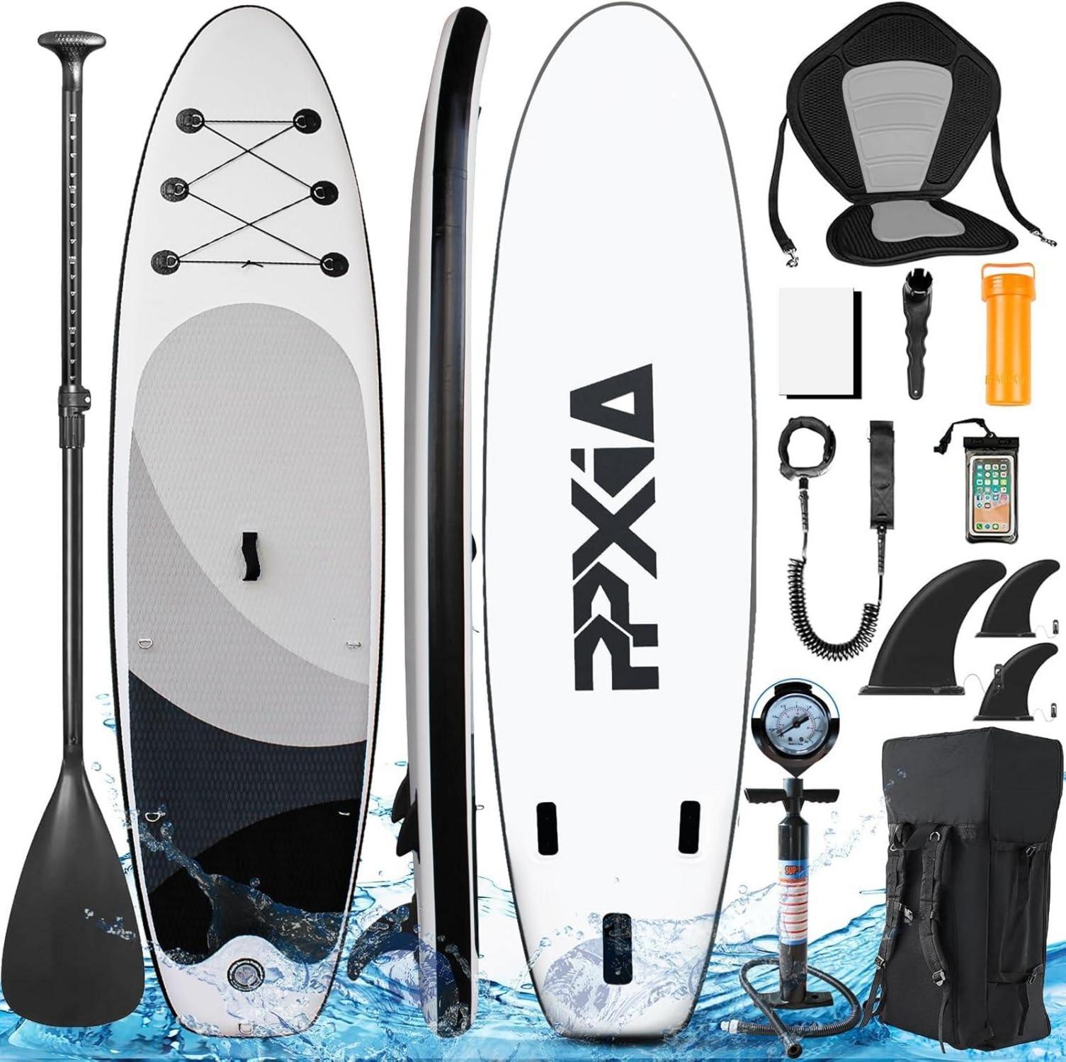 Aufblasbares SUP Board mit Sitz und Zubehör 320x82x15cm