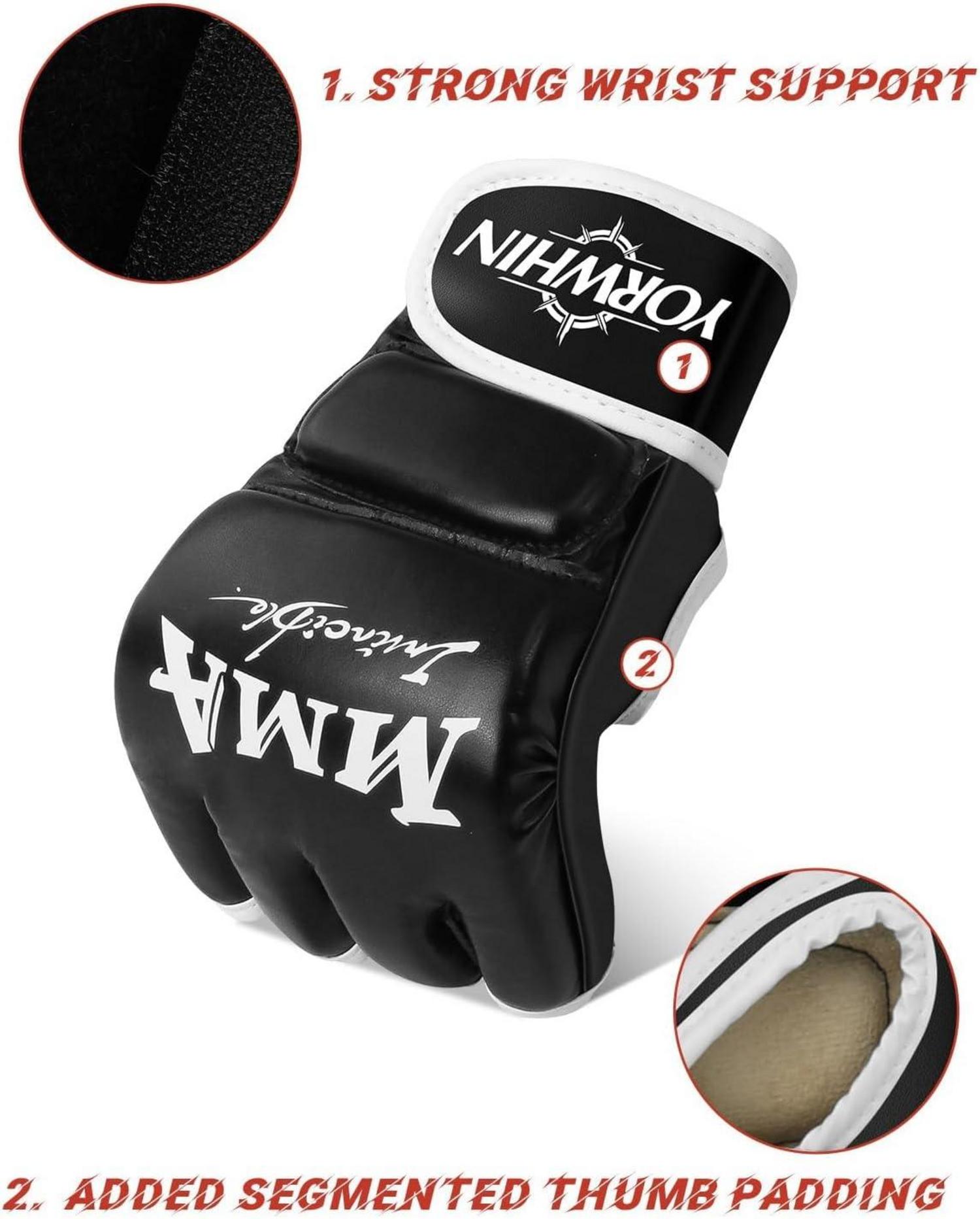 Boxhandschuhe Halbfinger für MMA, Boxen, Kickboxen
